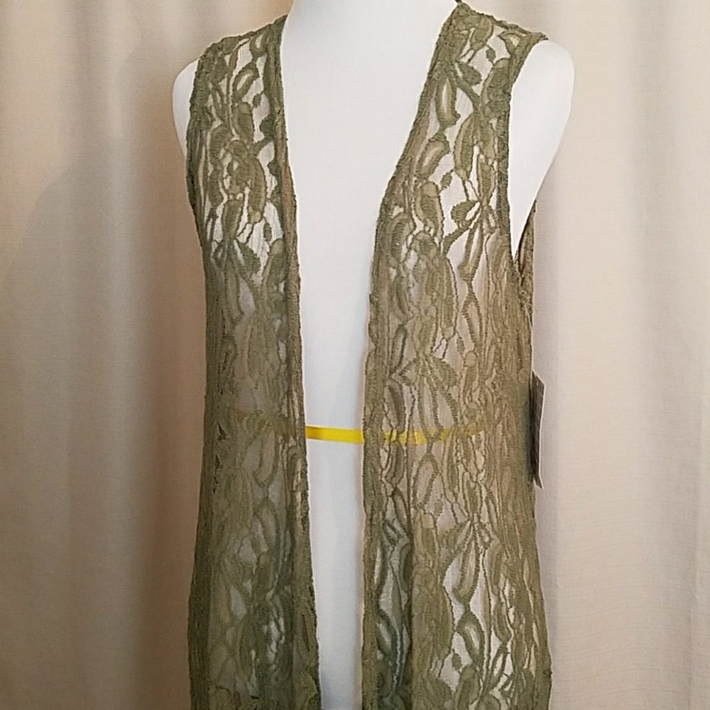 Olive Green Lace LuLaRoe Joy